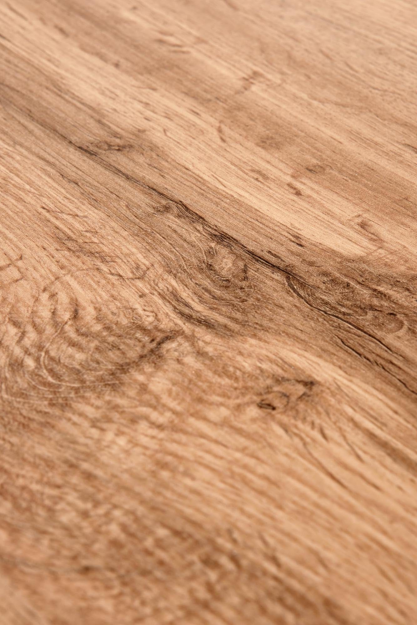 Masa de cafea din pal, Combo Stejar / Negru, L110xl55xH49 cm (1)