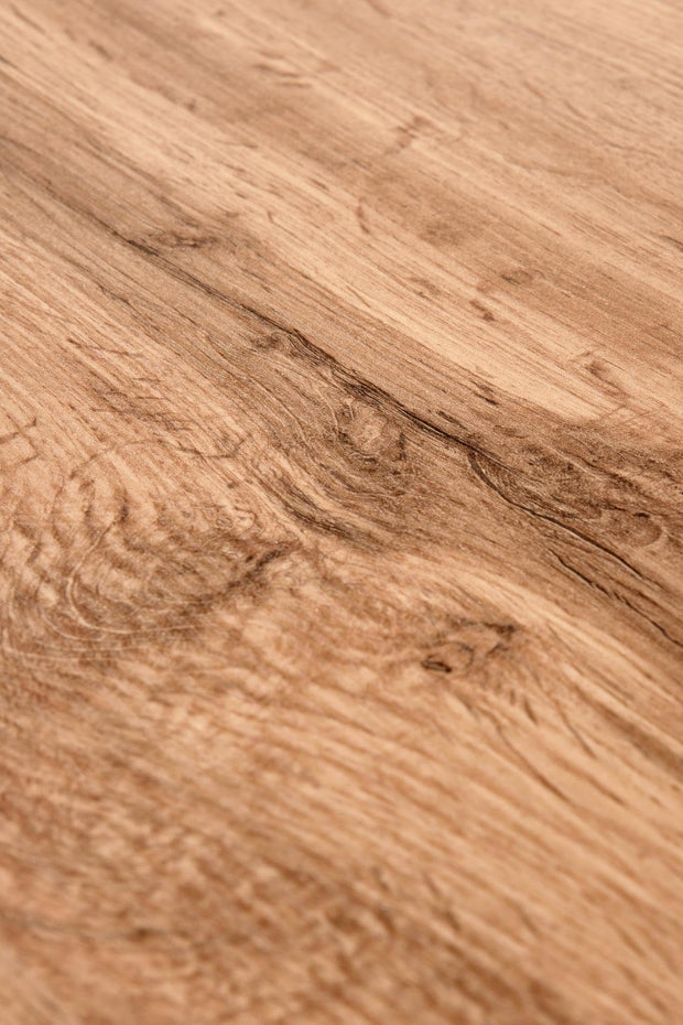 Masa de cafea din pal, Combo Stejar / Negru, L110xl55xH49 cm (1)