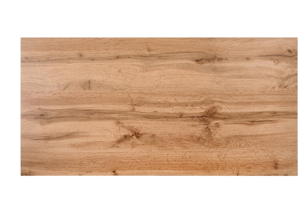 Masa de cafea din pal, Combo Stejar / Negru, L110xl55xH49 cm (2)