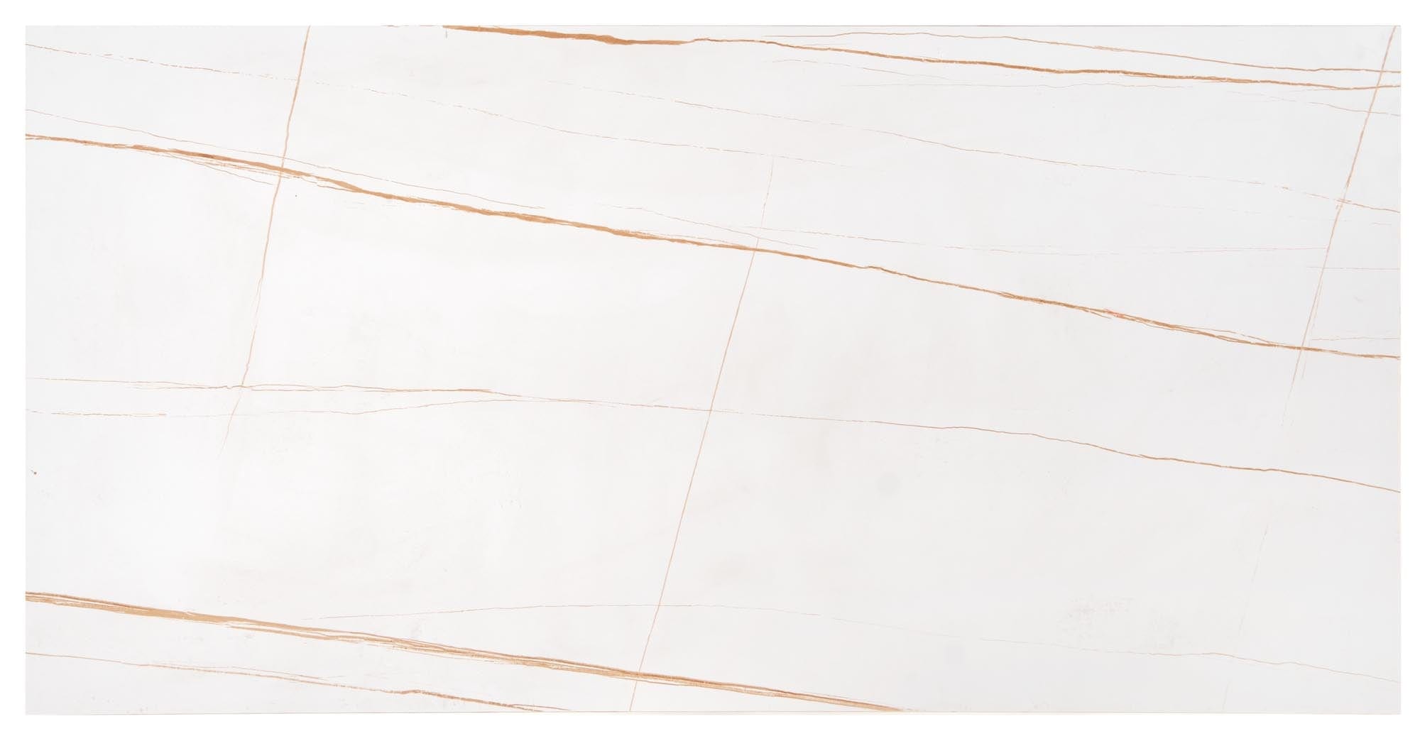 Masa de cafea din piatra sinterizata si metal, Universe 3 Alb / Auriu, L120xl60xH45 cm (2)