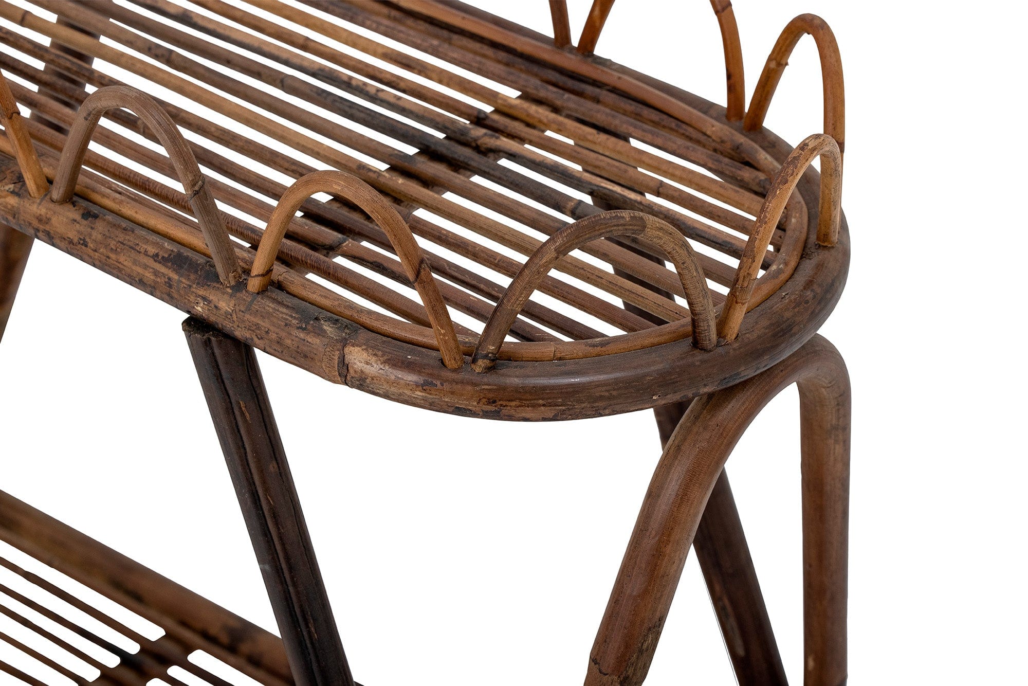 Masa de cafea din ratan, Sanibel Maro, L85xl31xH70 cm (3)