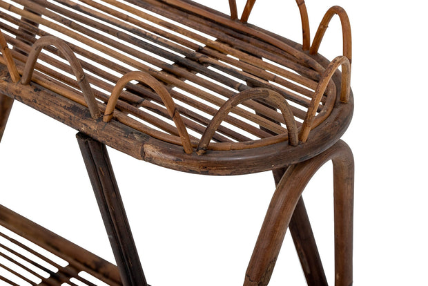 Masa de cafea din ratan, Sanibel Maro, L85xl31xH70 cm (3)