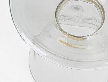 Masa de cafea din sticla, Azmin Transparent, Ø36xH46 cm (7)