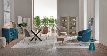 Masa de cafea din sticla, Azmin Transparent, Ø36xH46 cm (9)