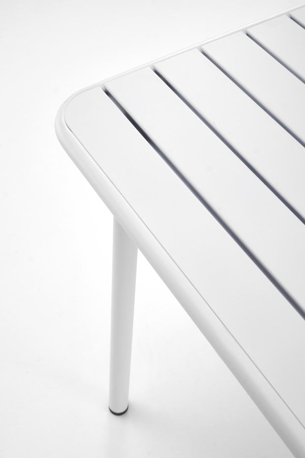 Masa de gradina / terasa din metal, Bosco Alb, L70xl70xH76 cm (4)