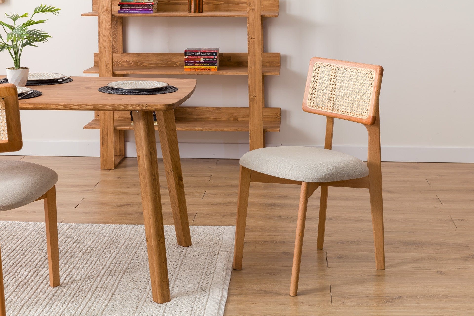 Asir Masa din lemn, Bn 2 Nuc, L139xl78xH74,5 cm