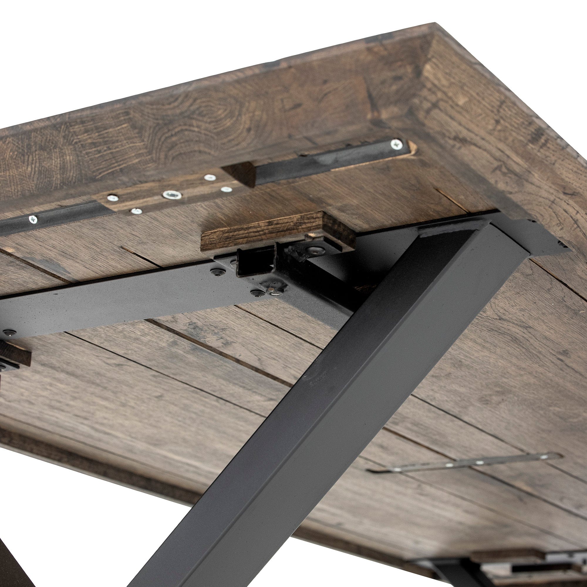 Masa din lemn si metal, Maldon Maro, L200xl95xH74 cm (4)