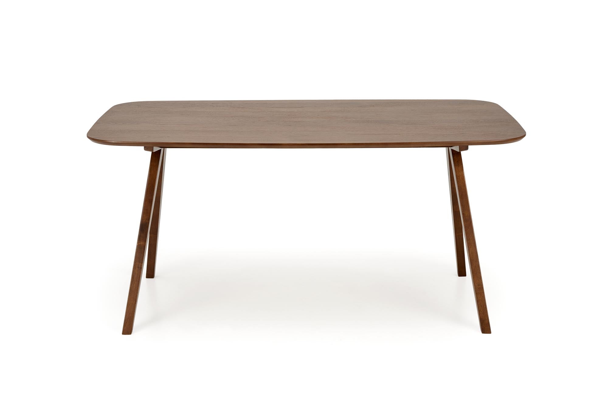 Masa din MDF, furnir si lemn, Miguel Nuc, L160xl90xH75 cm (5)