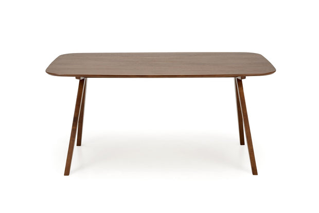 Masa din MDF, furnir si lemn, Miguel Nuc, L160xl90xH75 cm (5)