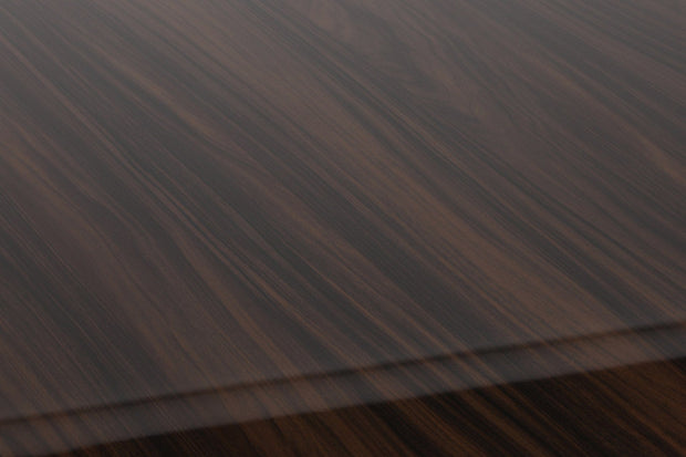 Masa din MDF si plastic, Ikon 1003 Maro / Negru, L180xl90xH77 cm (3)