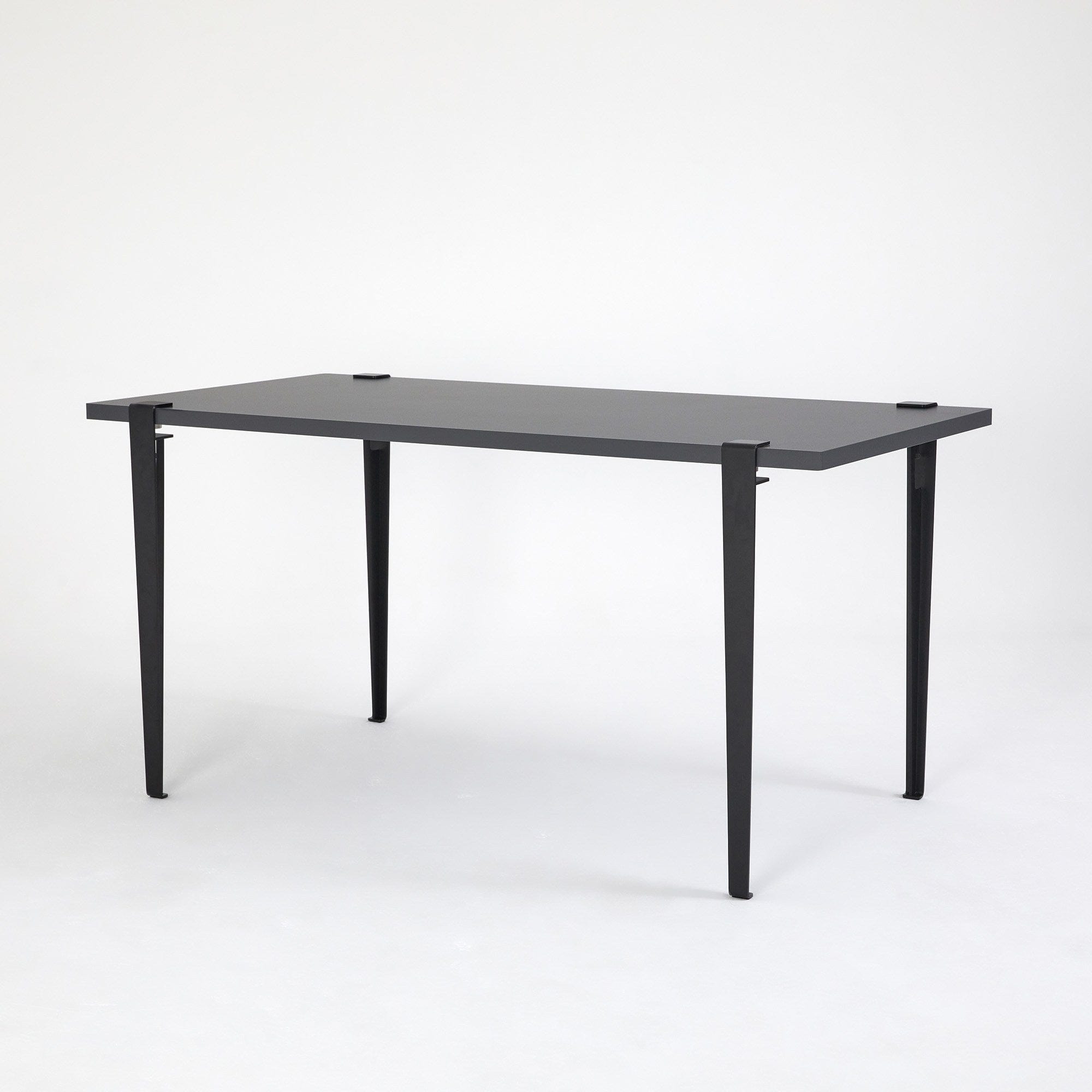 Asir Masa din pal si metal, Pineios Antracit / Negru, L150xl75xH75 cm