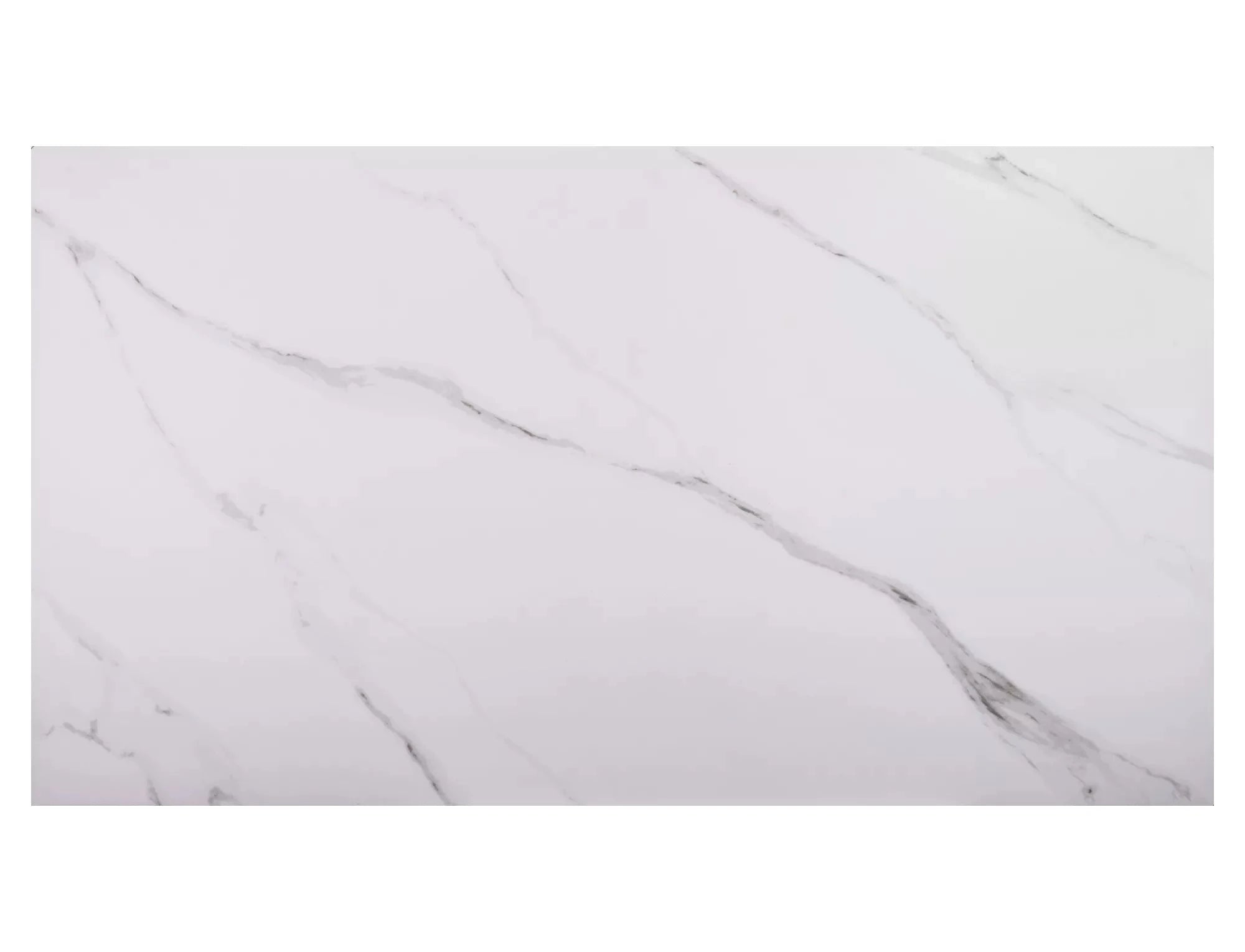 Signal Masa extensibila din ceramica si metal, Armandos Big Alb Mat / Negru Mat, L160-240xl90xH75 cm