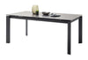Masa extensibila din ceramica, sticla si metal Almaraz Antracit, L180-240xl95xH76 cm (2)