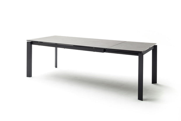 Masa extensibila din ceramica, sticla si metal Almaraz Antracit, L180-240xl95xH76 cm (3)