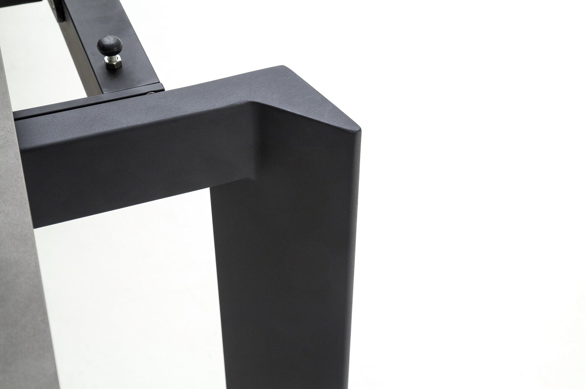 Masa extensibila din ceramica, sticla si metal Almaraz Antracit, L180-240xl95xH76 cm (7)