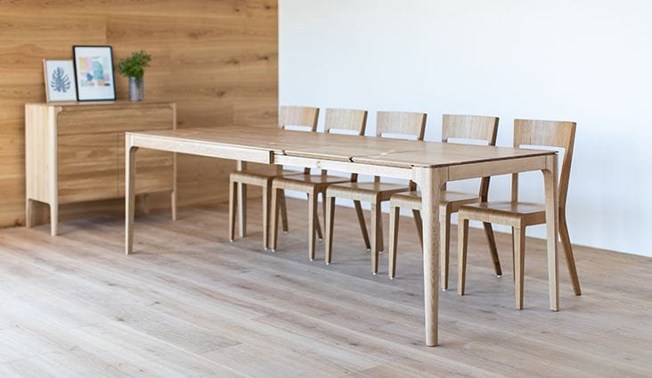 Masa extensibila din lemn, Creativ Ext Oil Stejar (1)