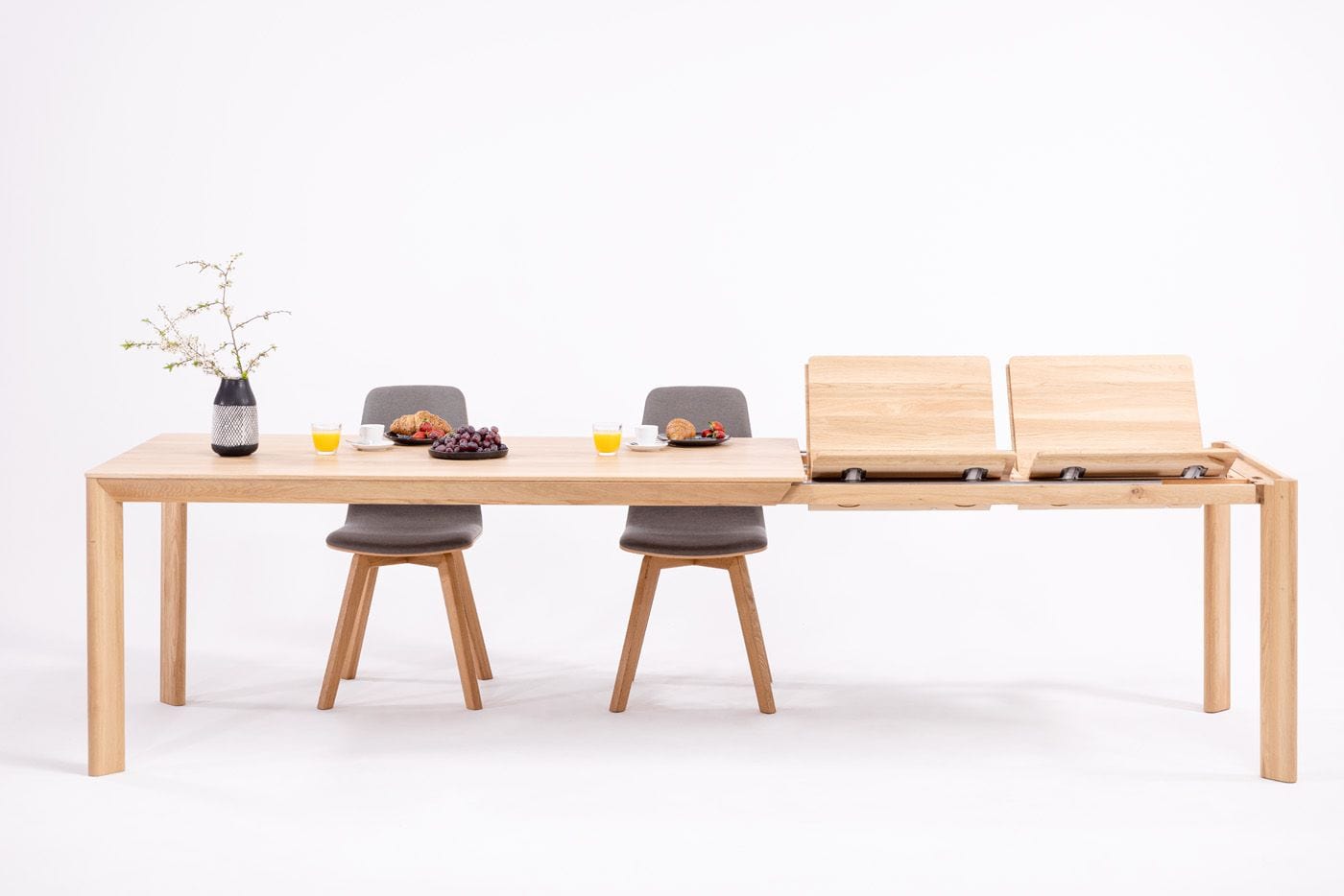 Masa extensibila din lemn, Dita Ext Oil Stejar (2)