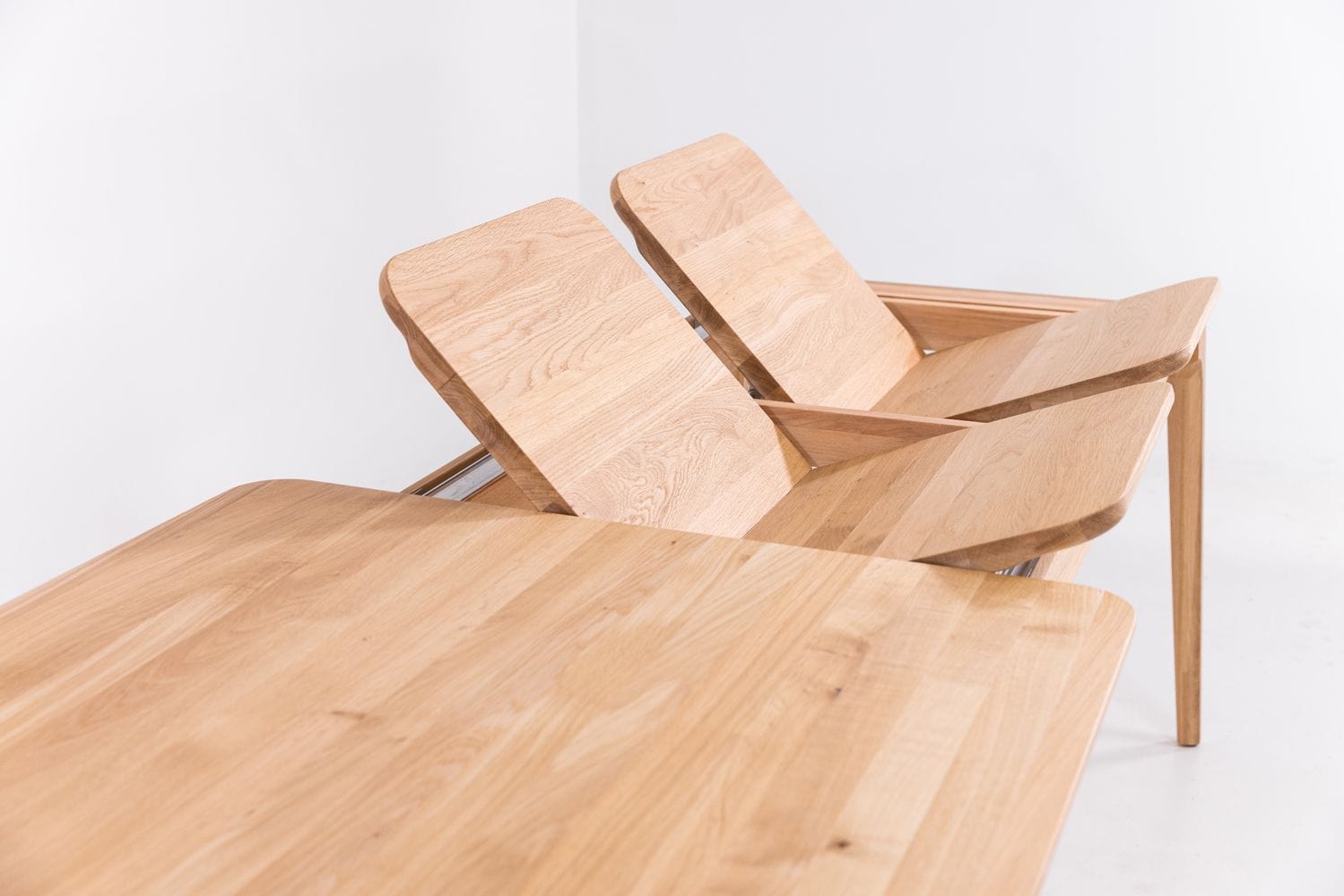 Masa extensibila din lemn, Tokio Ext Oil Stejar (4)