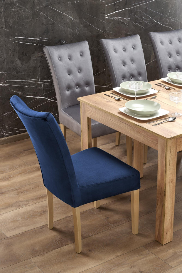 Masa extensibila din pal si MDF, Seweryn Stejar, L160-300xl90xH76 cm (7)