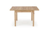Masa extensibila din pal si MDF, Tiago Stejar, L90-125xl90xH75 cm (2)