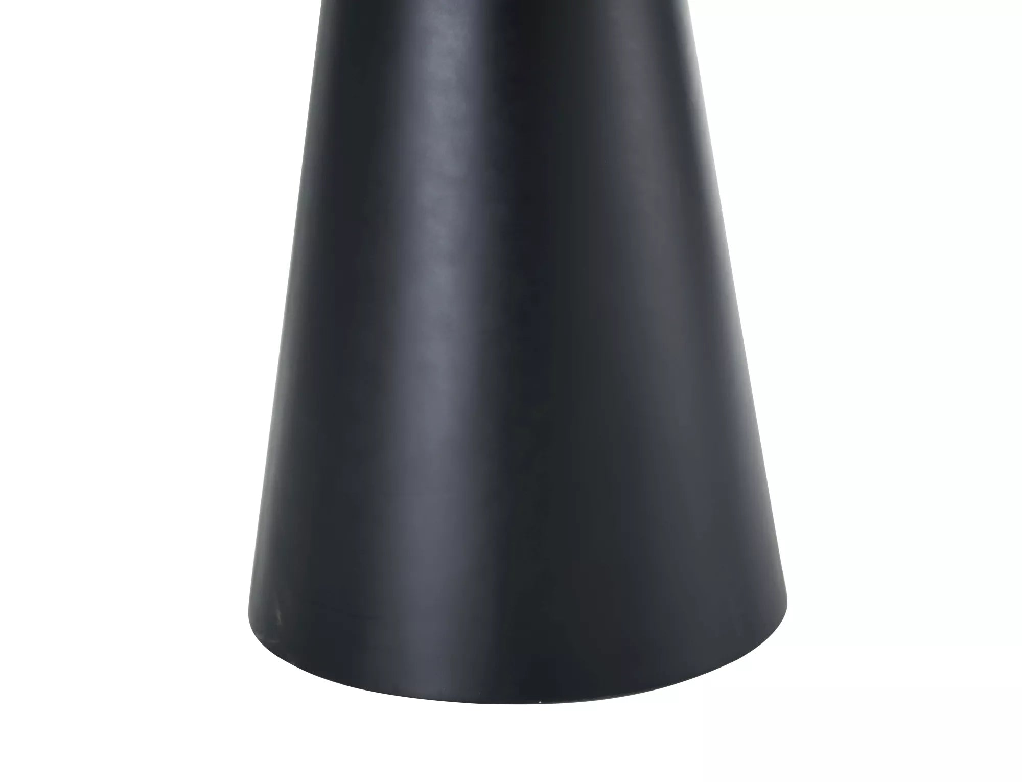 Signal Masa rotunda din MDF si furnir, Angel Stejar / Negru Mat, Ø100xH75 cm