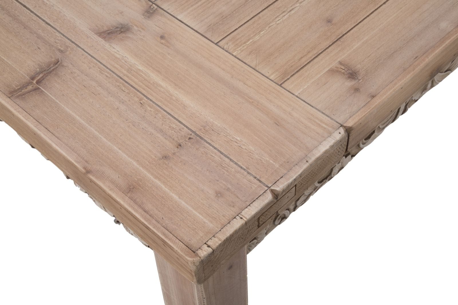 Masa din lemn de brad si MDF Reinassance, L180xl90xh78,5 cm (4)