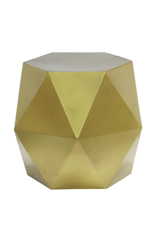 Dorel Home Masuta suport telefon din metal, Dash Auriu, L51xl51xH41 cm