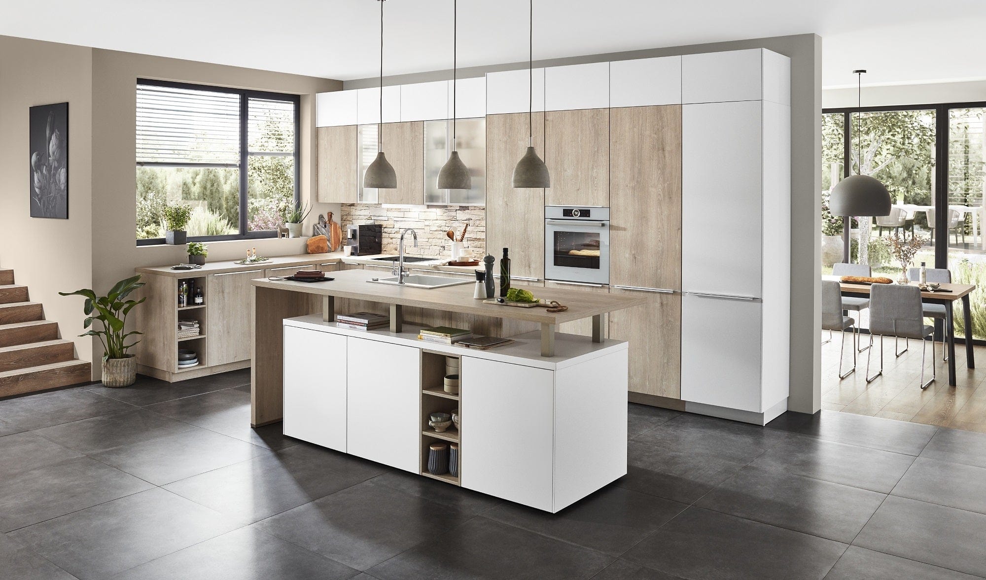 NOBILIA Mobila Bucatarie Clasica Natura