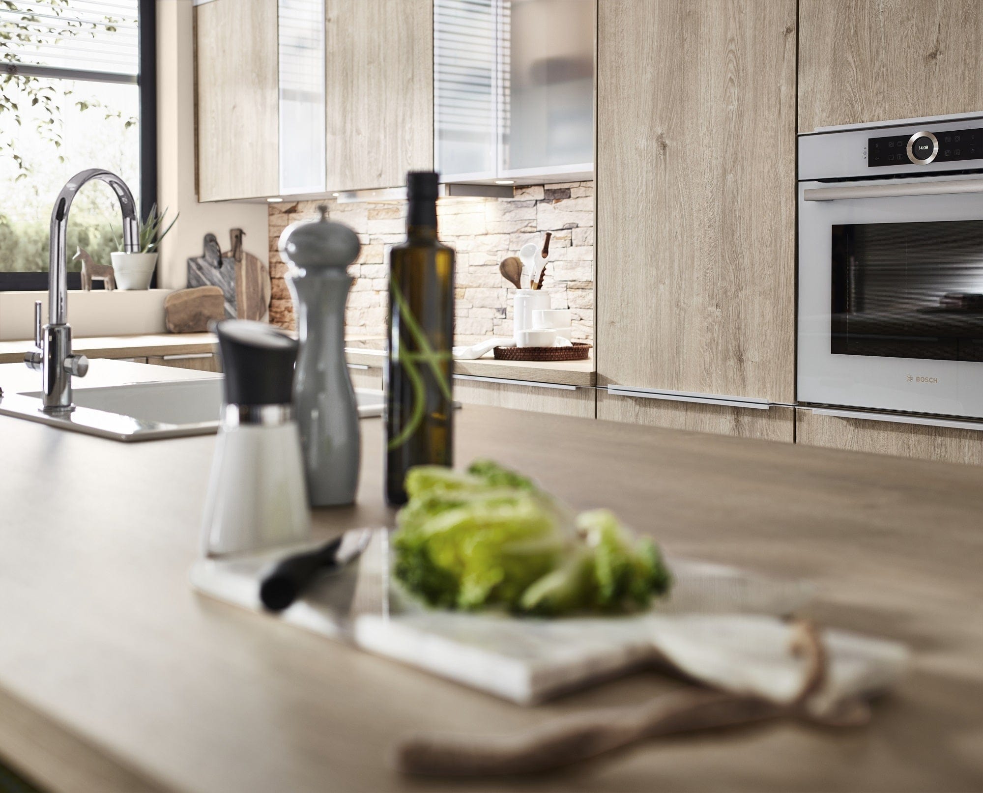 NOBILIA Mobila Bucatarie Clasica Natura