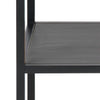 Noptiera din MDF si metal, Seaford Antracit / Negru, l42xA35xH63 cm (6)