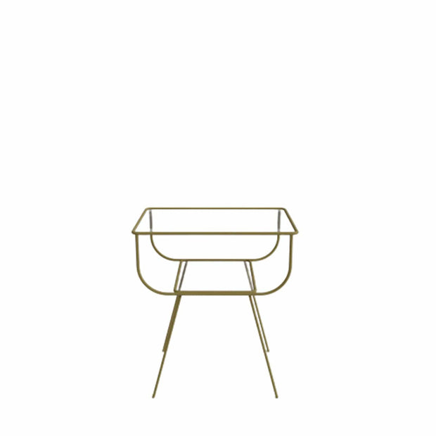 Asir Noptiera din metal, Wilhelm L2051 Auriu, l45xA30xH50 cm