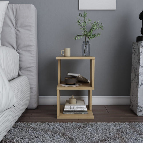 Asir Noptiera din pal, Carter Stejar, l29,6xA29,6xH49,4 cm