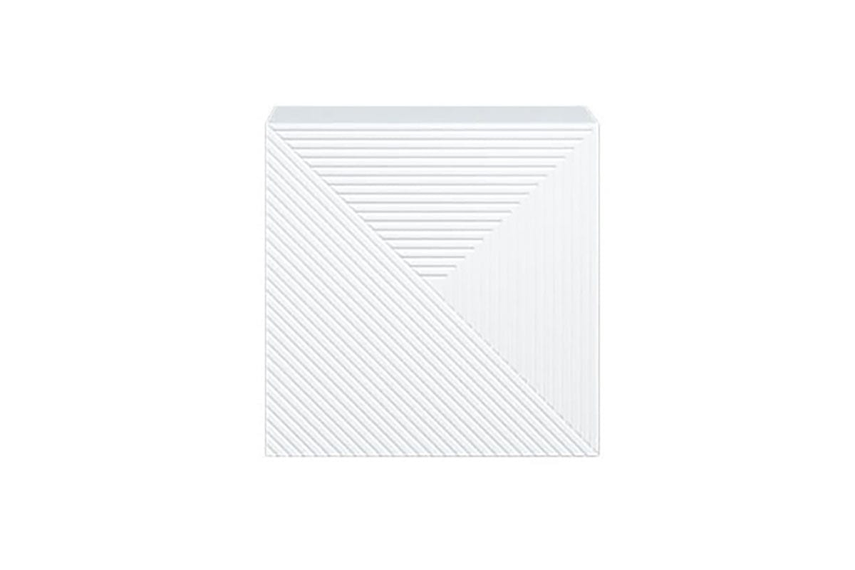 Bogart Noptiera suspendata din pal si MDF, cu 1 usa, Asha 40-1D Alb, l40xA32xH40 cm