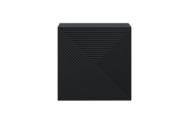 Bogart Noptiera suspendata din pal si MDF, cu 1 usa, Asha 40-1D Negru, l40xA32xH40 cm