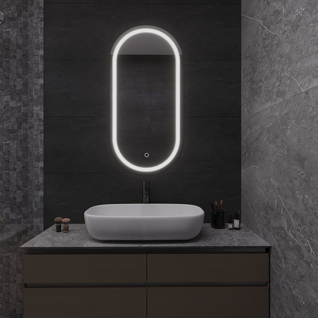 Eltap Oglinda cu LED Robienti, l50xH100 cm