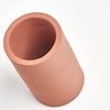 BFSummer Pahar din ciment pentru periuta de dinti, Terracotta Caramiziu, Ø7,5xH12,5 cm