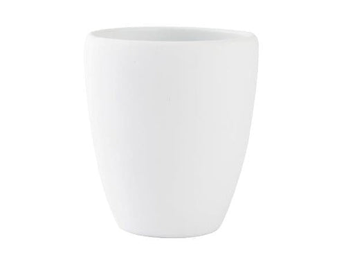 BFSummer Pahar din portelan pentru periuta de dinti Soft, Ø7,5xH9 cm, Zone Denmark-Alb