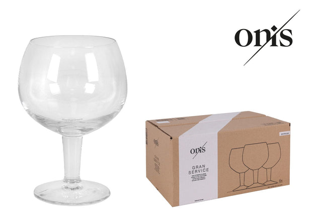 Pahar pentru bere din sticla, Gran Service Transparent, 600 ml