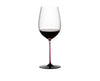 BFSummer Pahar pentru vin, din cristal Black Series Bordeaux Grand Cru Burgundy / Negru, 860 ml, Riedel
