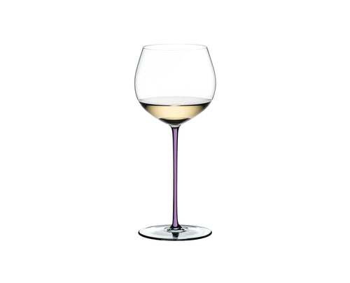 BFSummer Pahar pentru vin, din cristal Fatto A Mano Oaked Chardonnay Violet, 620 ml, Riedel