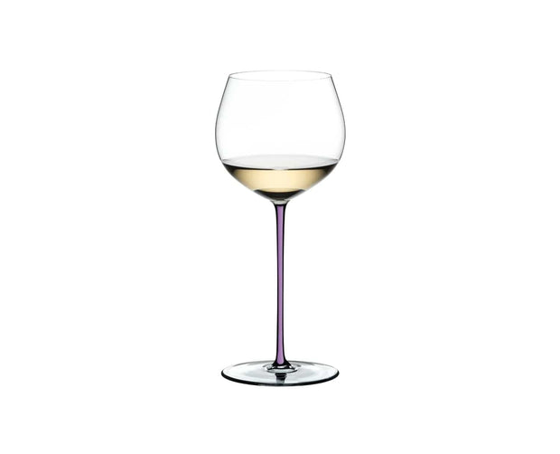 BFSummer Pahar pentru vin, din cristal Fatto A Mano Oaked Chardonnay Violet, 620 ml, Riedel