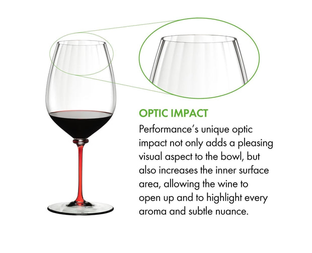 BFSummer Pahar pentru vin, din cristal Fatto A Mano Performance Cabernet / Merlot Rosu, 834 ml, Riedel
