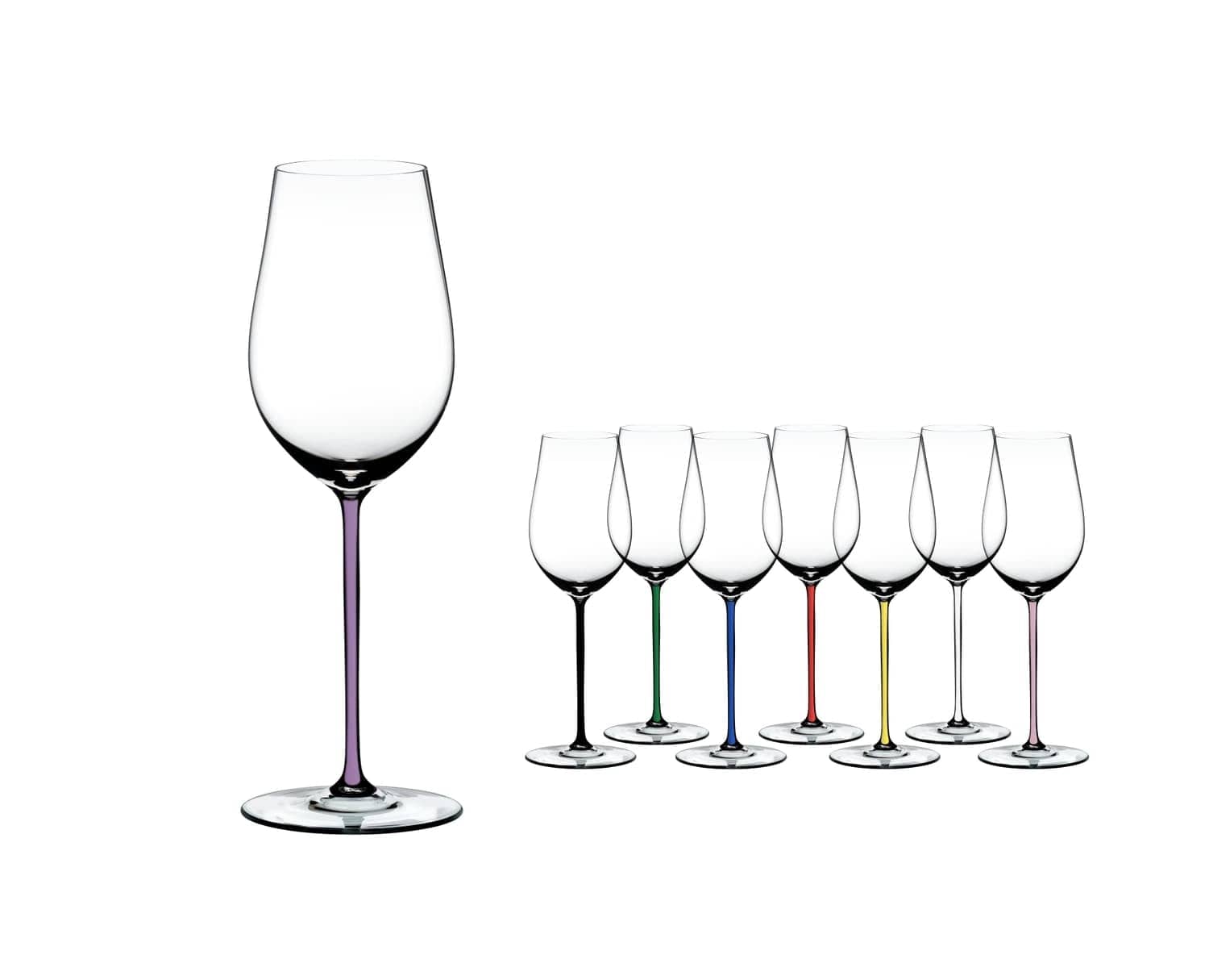 BFSummer Pahar pentru vin, din cristal Fatto A Mano Riesling / Zinfandel Violet, 395 ml, Riedel