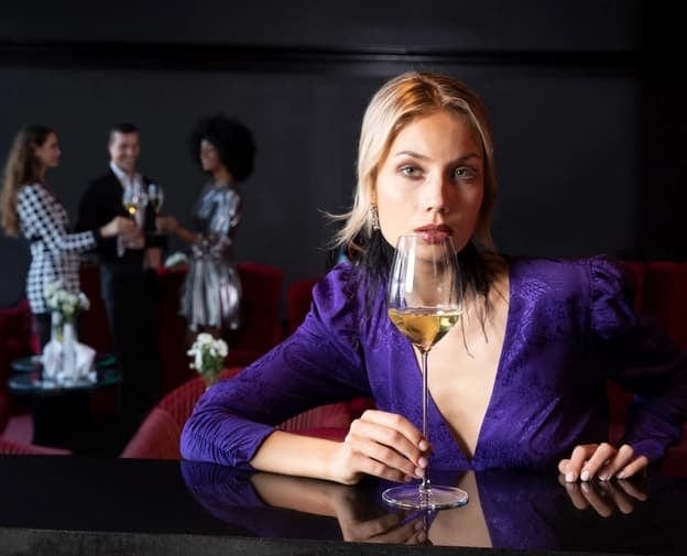 BFSummer Pahar pentru vin, din cristal Max Riesling Clear, 490 ml, Riedel