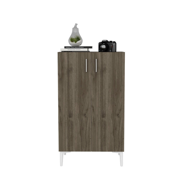 Asir Pantofar din pal, cu 2 usi, Chetri Nuc, l60xA34xH105 cm