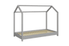 Kocot Kids 160 x 80 cm Pat din lemn de pin pentru copii, Bella I Gri