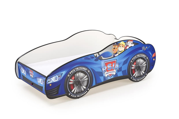 Pat din pal cu lumini, pentru copii Puppy Albastru, 140 x 70 cm & HLMP-PAT-PUPPY-BLUE