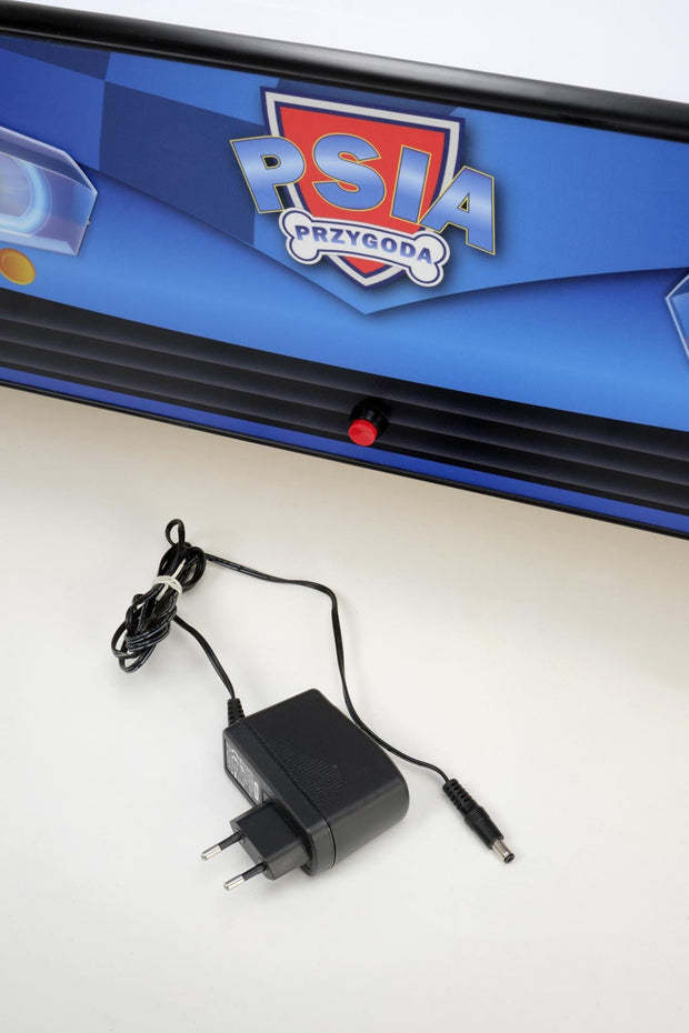 Pat din pal cu lumini, pentru copii Puppy Albastru, 140 x 70 cm (5)