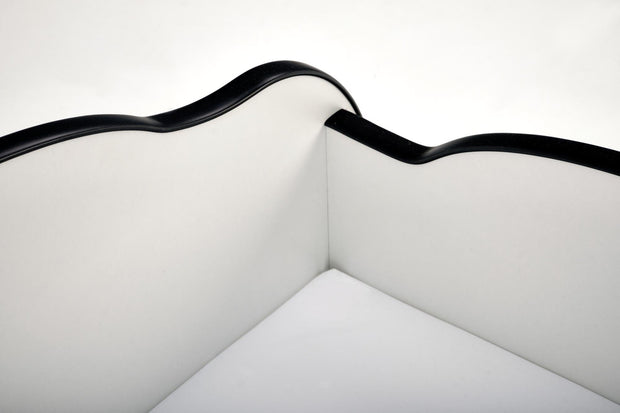 Pat din pal pentru copii Batcar Negru, 140 x 70 cm (6)