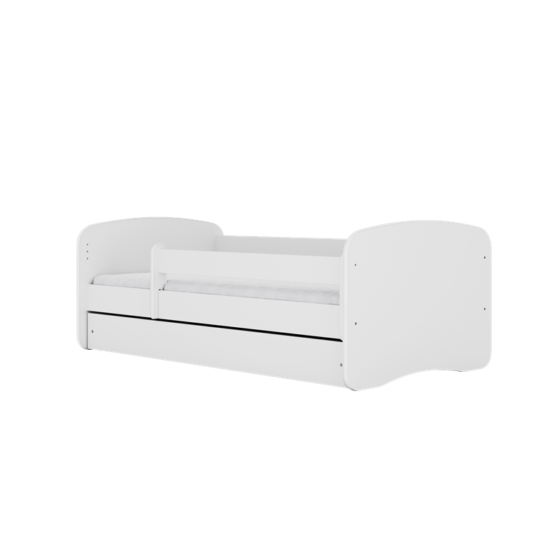 Kocot Kids Pat din pal pentru copii, Teddybear Butterflies I Alb